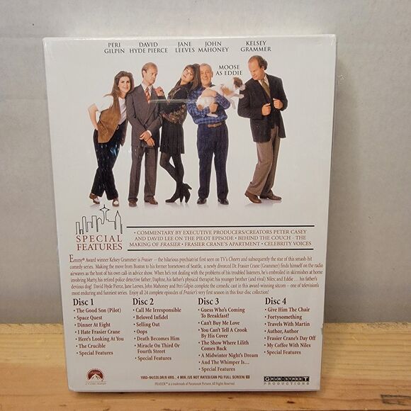 DVD Frasier Complete First Season w/ outter sleeve - Picture 2 of 4